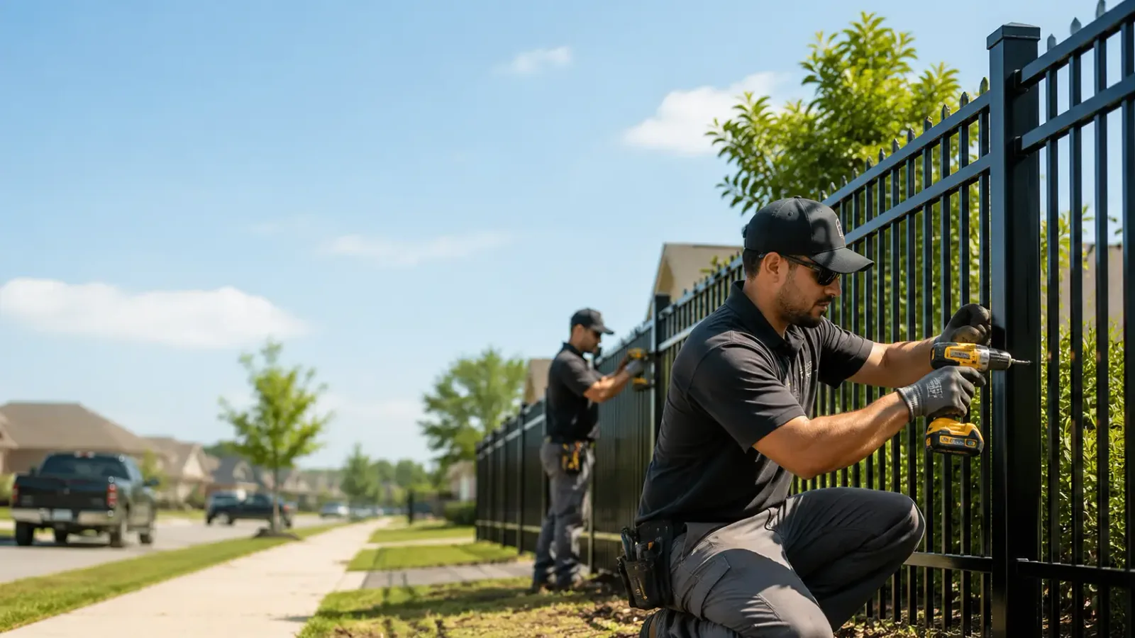 Metal Fence Installation in Deerfield, VA